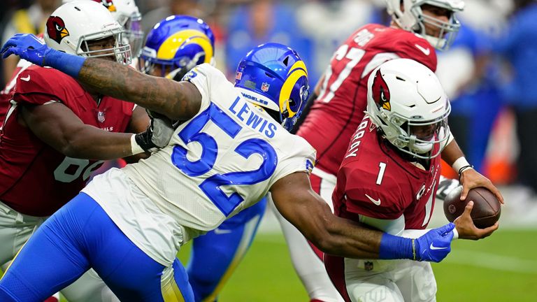 Highlights of the Los Angeles Rams against the Arizona Cardinals in Week Three of the NFL season.