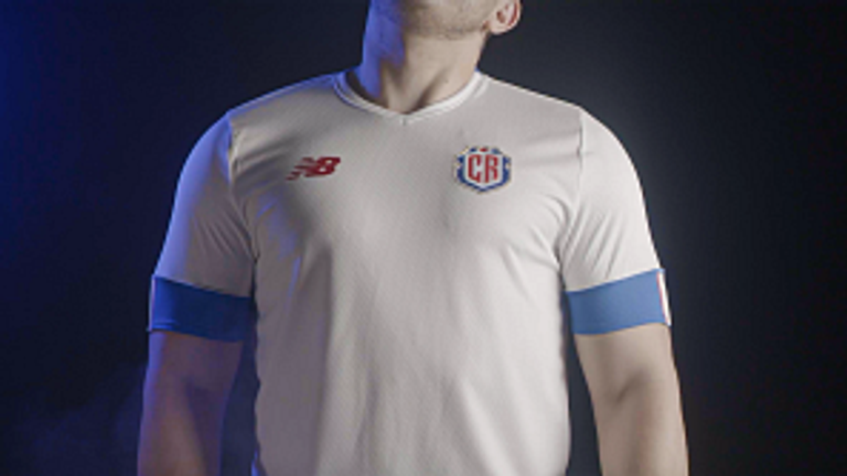 Costa Rica's away kit for the 2022 World Cup