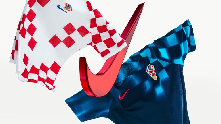Nike 2022 milli takım formalarını tanıttı - Hırvatistan (kredi: Nike)