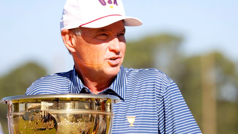 Davis Love III is leading Team USA into their Presidents Cup battle