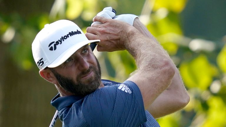 Dustin Johnson is chasing back-to-back LIV Golf victories