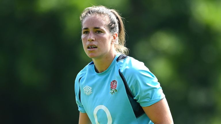 Emily Scarratt is currently out injured, but said the anticipation and opportunity ahead for the Red Roses vs France at Twickenham is something not seen before