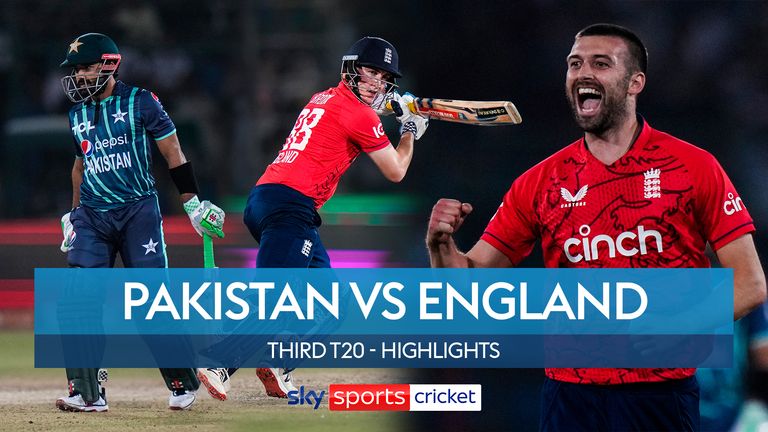England 3rd T20 against Pakistan