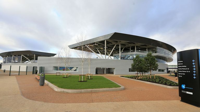 General view of the Academy Stadium at the Etihad Campus (City Football Academy).