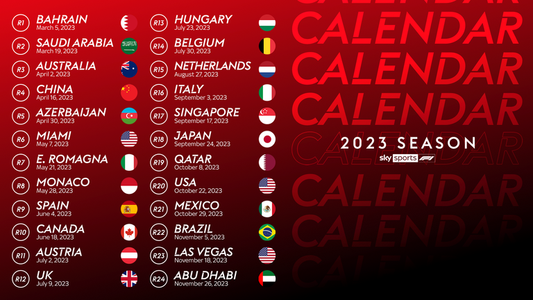 F1 Calendar 2023 Dates Get Calendar 2023 Update F1 Calendar 2023 Dates Get Calendar 2023 Update