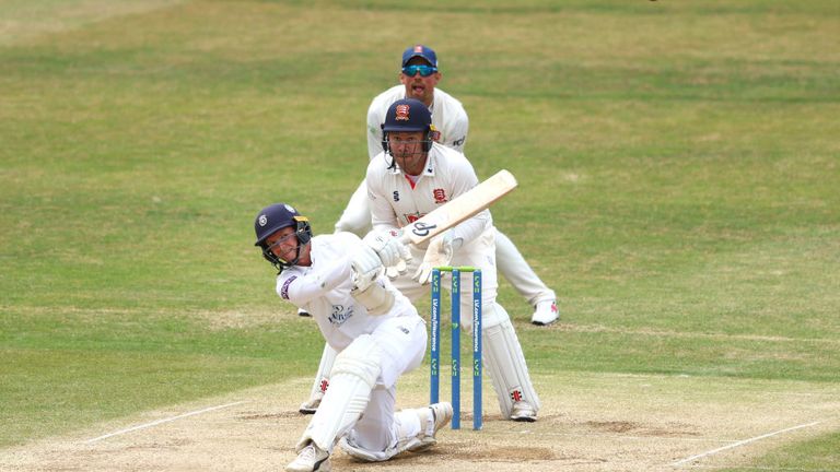 
Felix Organ continued his fine form with 71 as title-chasing Hampshire batted
out a truncated even day with Northamptonshire in the LV= Insurance County
Championship. (Getty Images)
