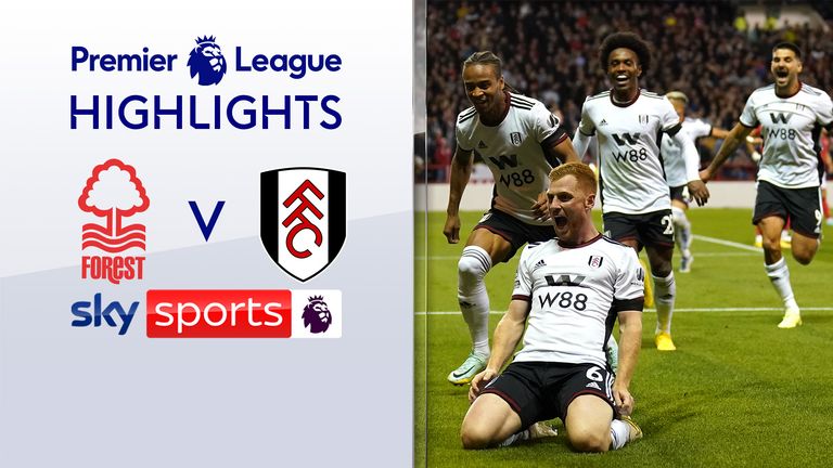 Highlights of Nottingham Forest v Fulham in the Premier League.