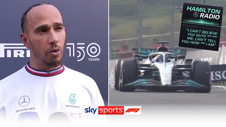 Lewis Hamilton apologises to team after radio rant | Video | Watch TV Show  | Sky Sports