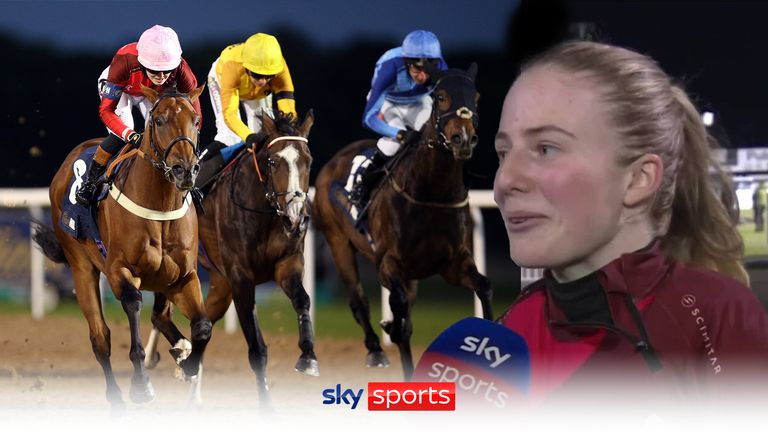 Saffie Osborne completed a &#39;miracle&#39; turnaround to seal the Racing League jockeys title on the final night after riding a 6,500/1 treble at Newcastle for champions Wales & The West.