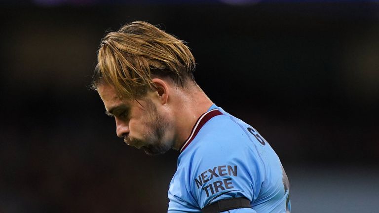 Jack Grealish durante el partido del Manchester City contra el Borussia Dortmund