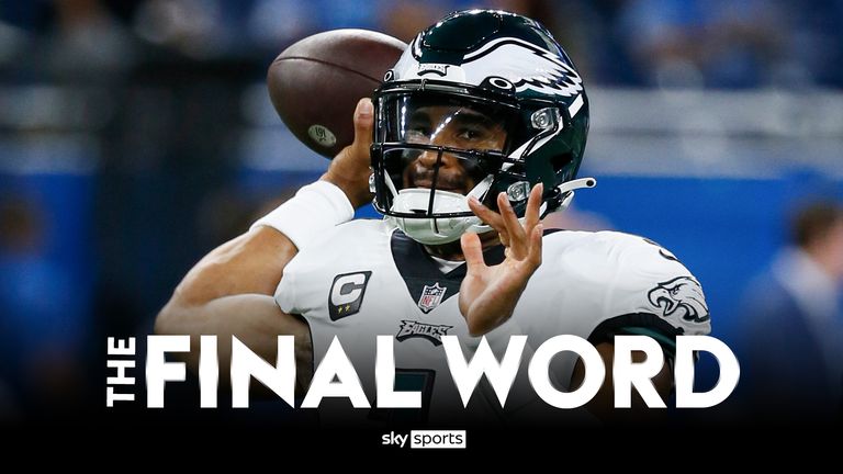 Jalen Hurts and the Philadelphia Eagles offense were impressive in a Week One victory over the Detroit Lions