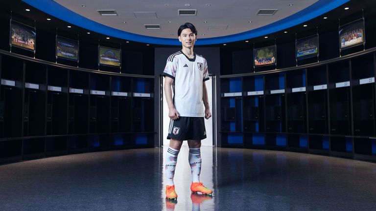 Japan's Adidas away kit for the 2022 World Cup