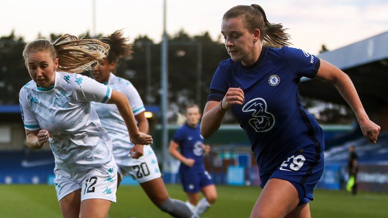 Jorja Fox signed her first professional contract with Chelsea last summer