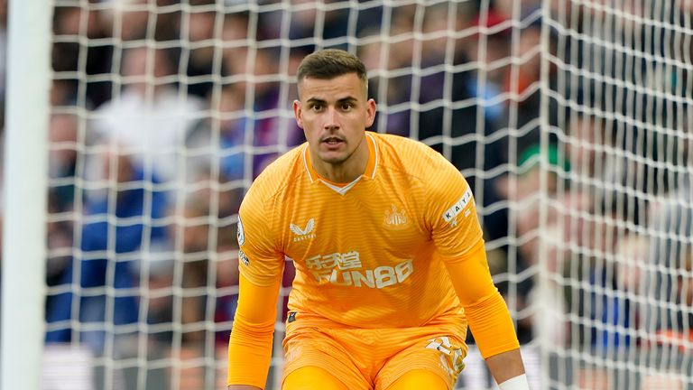 Karl Darlow is set for a spell on the sidelines