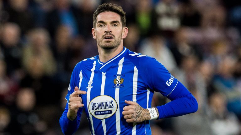 Kyle Lafferty is in his second spell at Kilmarnock