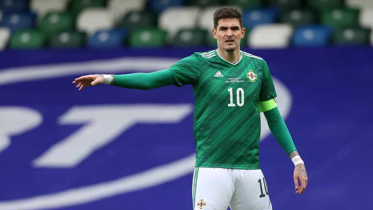 Lafferty se encuentra actualmente en servicio internacional con Irlanda del Norte