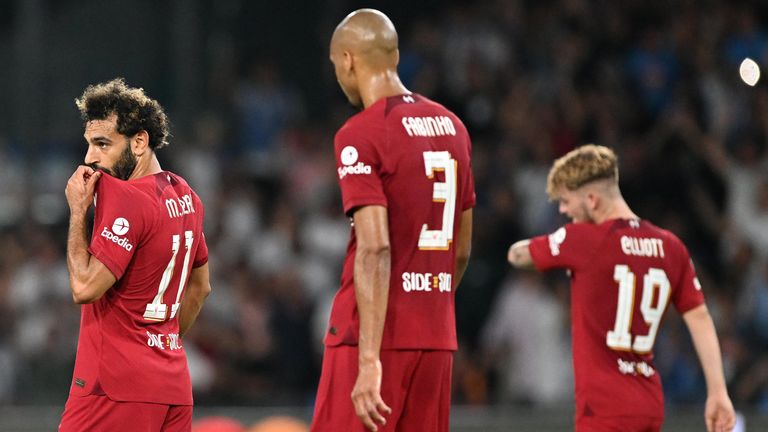 Liverpool were dismantled by Napoli in the Champions League group-stage opener
