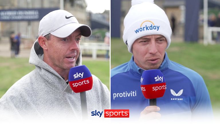Rory McIlroy and Matt Fitzpatrick give their thoughts on LIV Tour and World Rankings