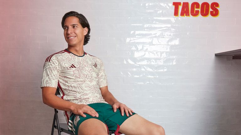 Mexico's Adidas away kit for the 2022 World Cup
