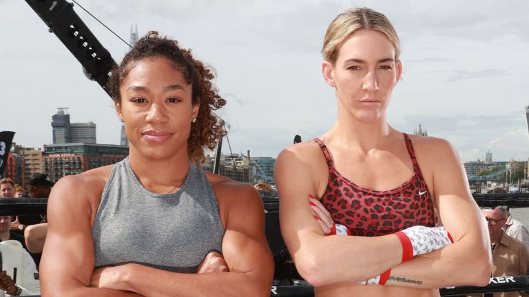Mikaela Mayer et Alycia Baumgardner se battent pour unifier les titres mondiaux En direct sur Sky Sports