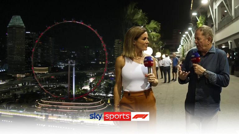 Sky F1's Natalie Pinkham and Martin Brundle head to the Singapore Grand Prix at Marina Bay Street Circuit.