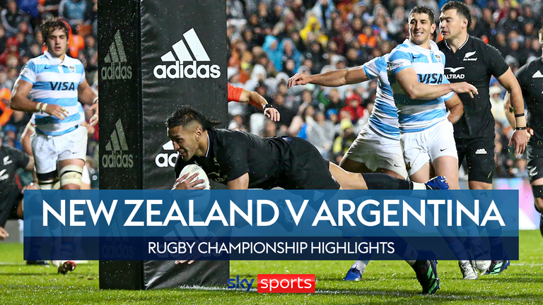 New Zealand 53-3 Argentina | Rugby Championship highlights
