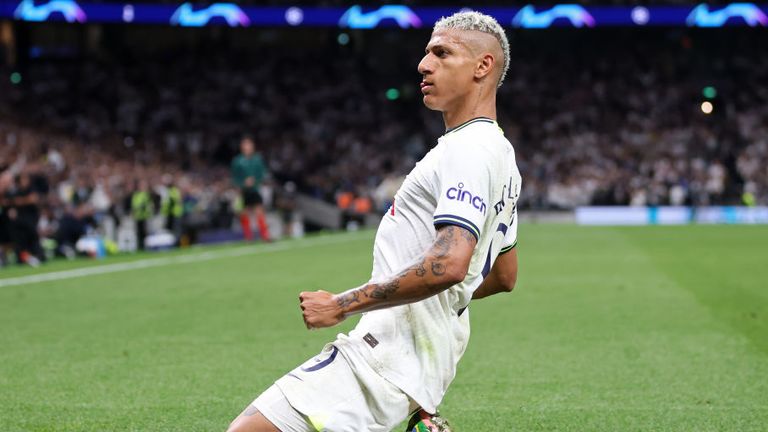 Tottenham 2-0 Marseille: Richarlison heads home double to swat aside Ligue 1 side