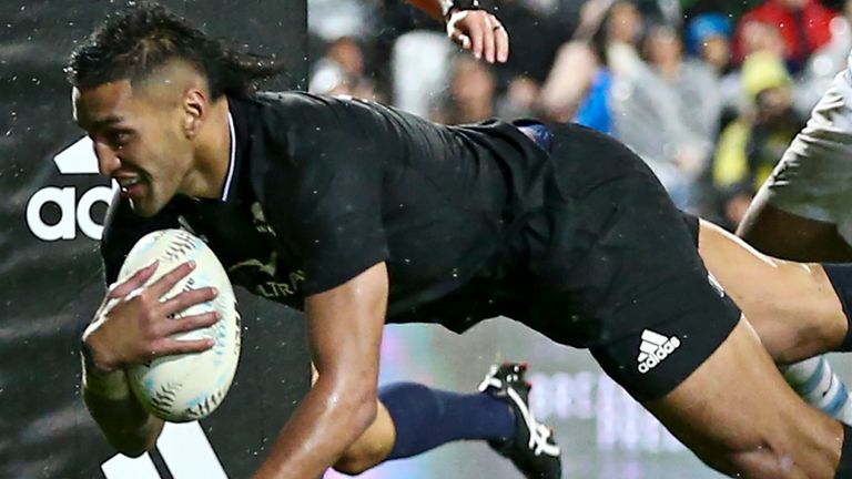 Rieko Ioane also scored for New Zealand to get them back on the winning track