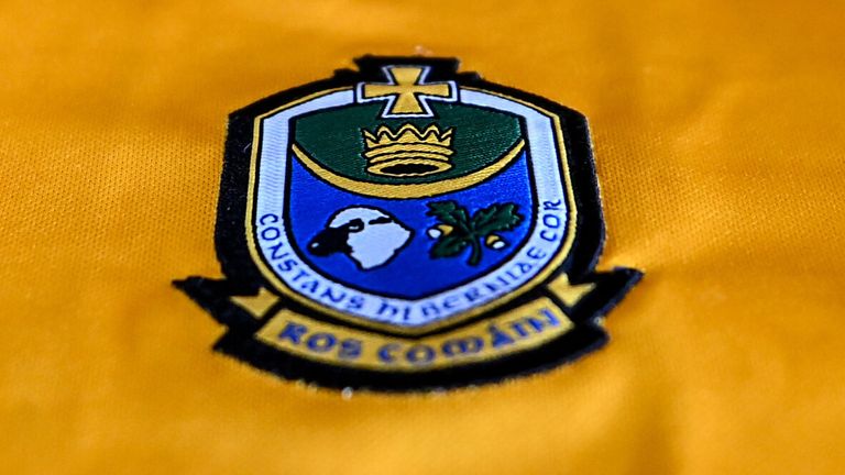 2 May 2021; A detailed view of the Roscommon jersey before a Roscommon football squad portrait session at Dr Hyde Park in Roscommon. Photo by E..in Noonan/Sportsfile