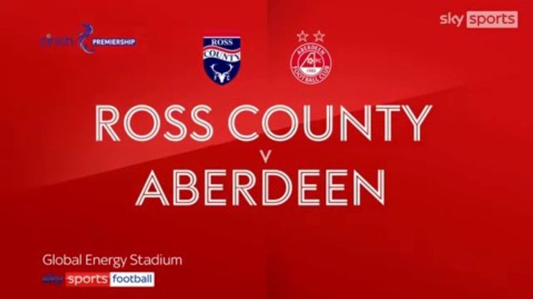 Ross County salvage late point against Aberdeen
