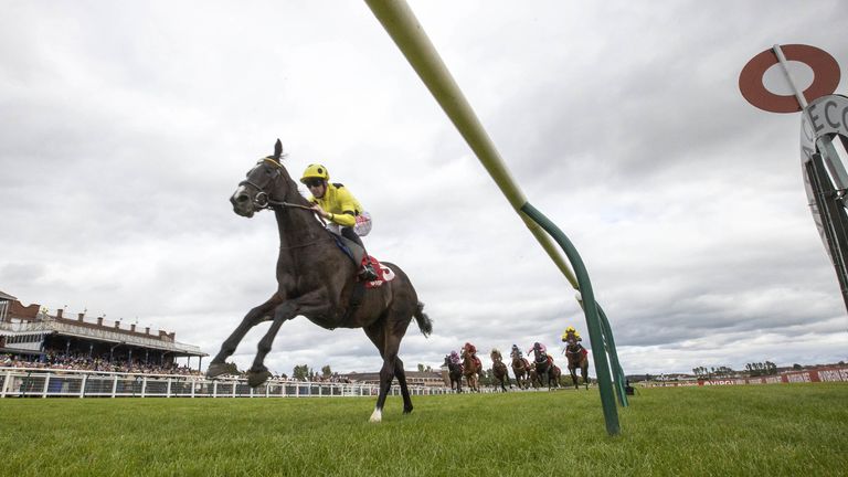 The Royal Champion wins the Doonside Cup at Ayr under Jack Mitchell