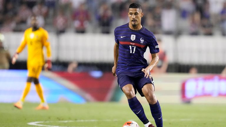 Saliba has been called up for France's Nations League matches in September