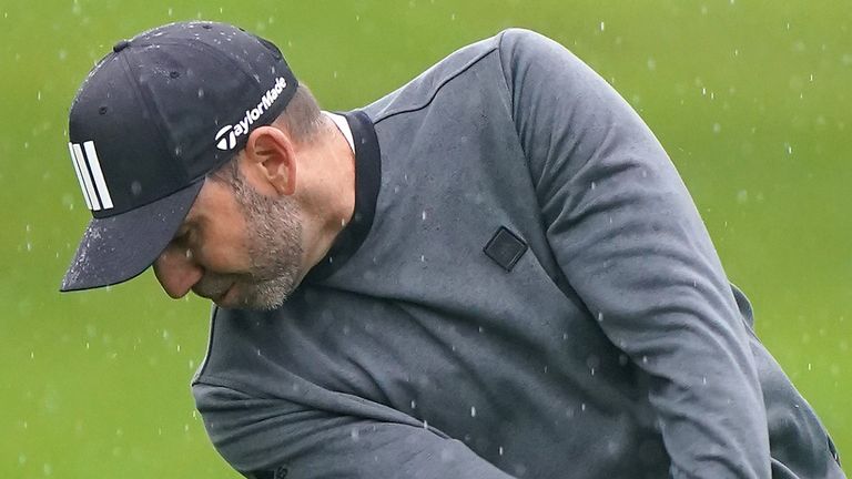Sergio Garcia started the week with a five-under 65