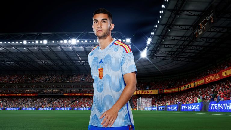 Spain's Adidas away kit for the 2022 World Cup