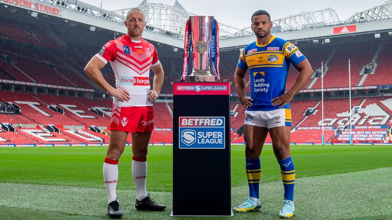On Saturday, St Helens and Leeds meet to decide the Super League title