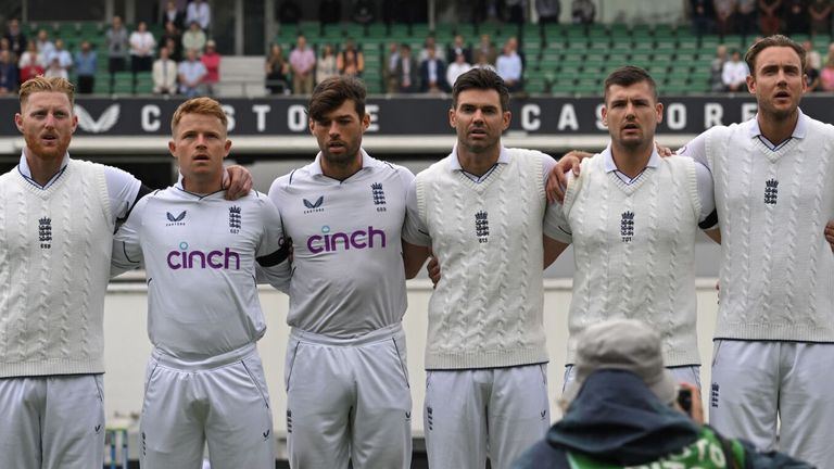 The Oval honored Queen Elizabeth II with a minute's silence before the Test match against South Africa 