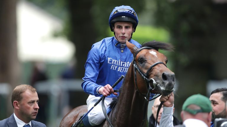 Buick on board Naval Power after victory at Haydock