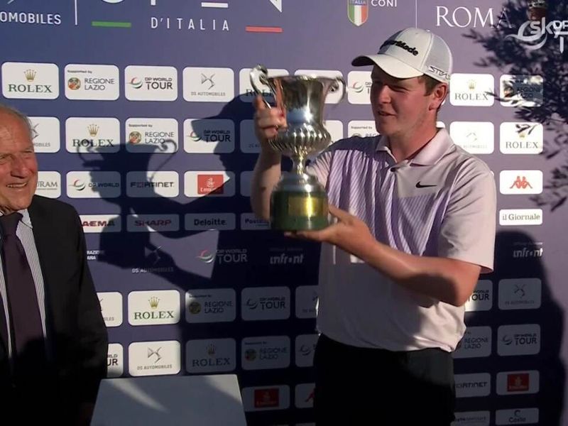 Robert MacIntyre wins DP World Tour's 2022 Italian Open in playoff