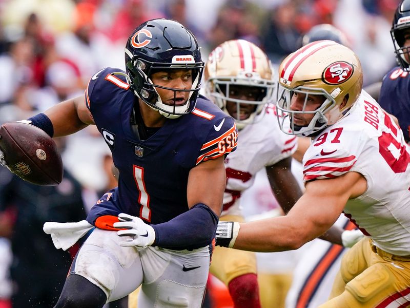 Bears collapse at end of game, allow 49ers to escape with OT win