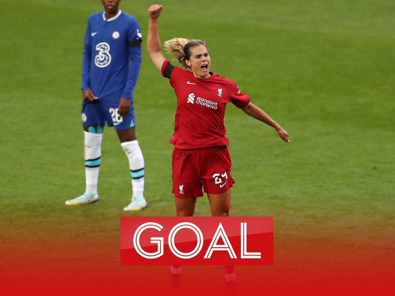 Katie Stengel equalised from the penalty spot for Liverpool