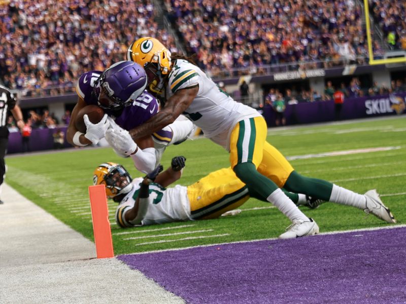 Justin Jefferson does the Griddy after TD in London