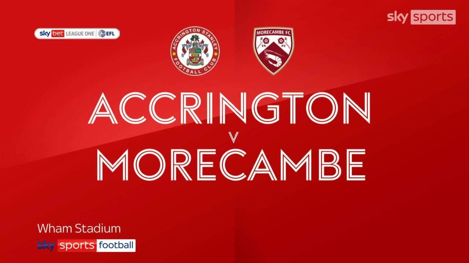 Accrington 3-1 Morecambe: Tommy Leigh scores in controversial Stanley ...