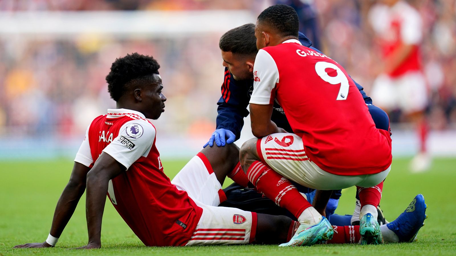 Bukayo Saka injured ankle during Arsenal's win over Nottingham Forest but  Mikel Arteta plays down injury, Football News