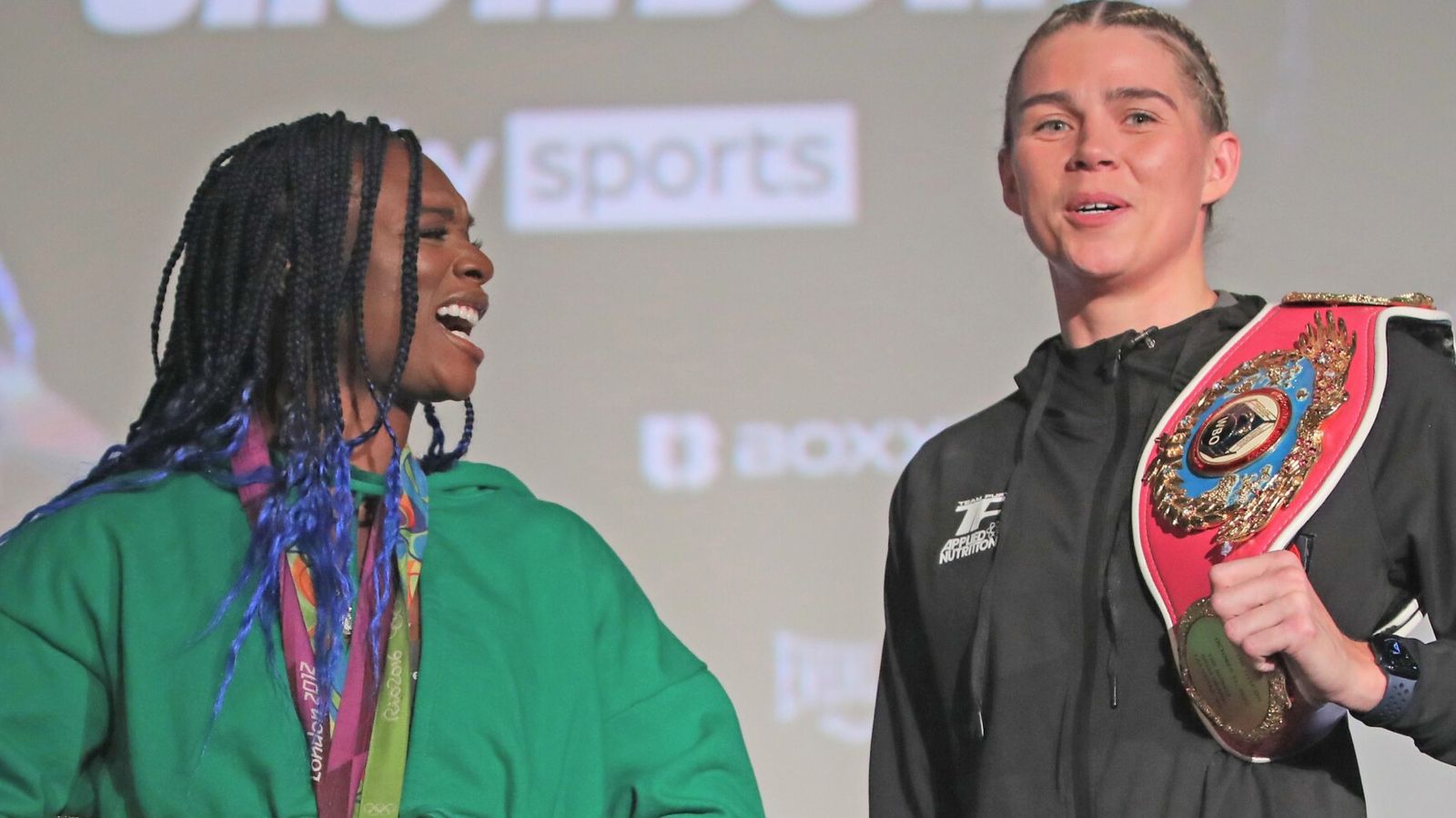 Claressa Shields claims Savannah Marshall is 'intimidated' by her ahead ...