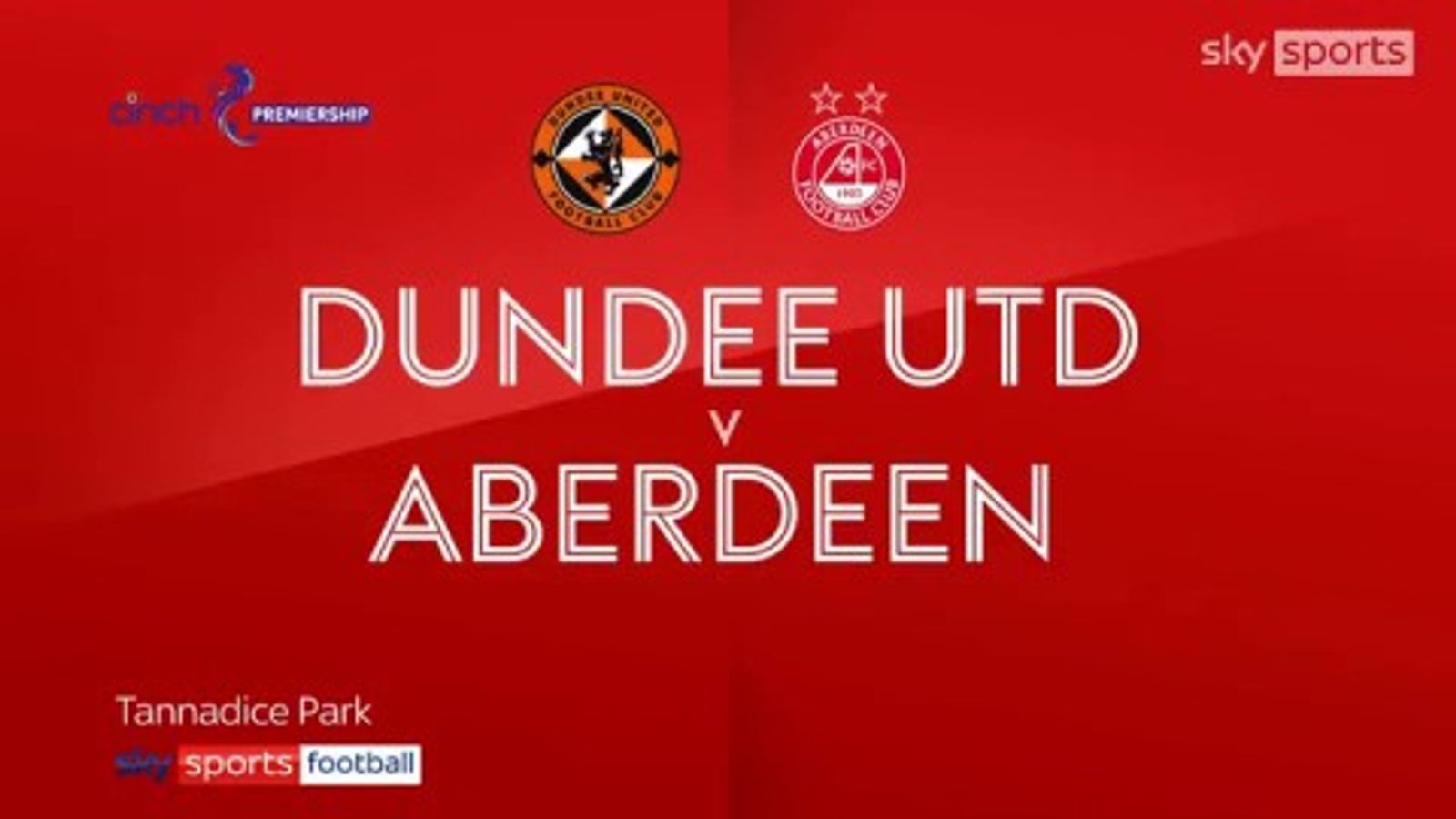 Dundee United 40 Aberdeen Scottish Premiership highlights Football