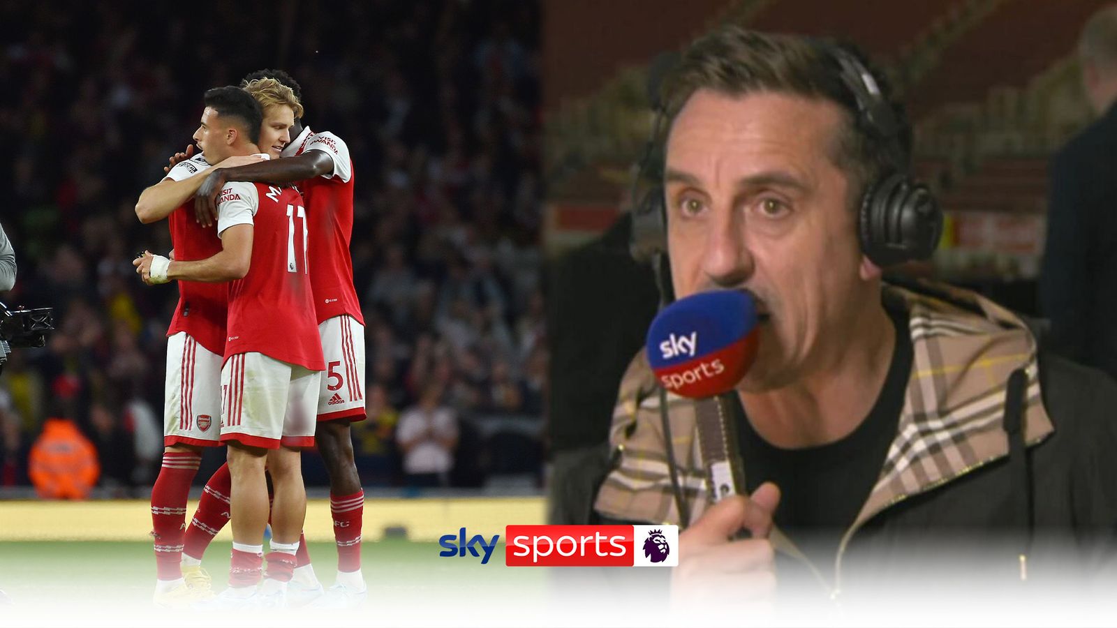 Gary Neville: Arsenal are going places | Football News | Sky Sports