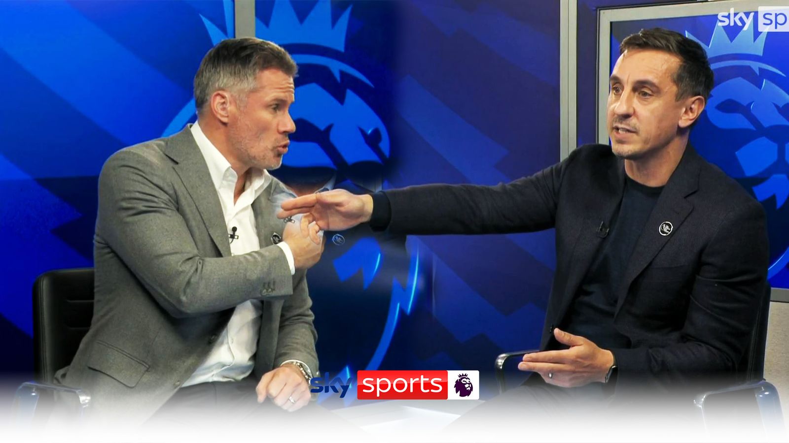 Gary Neville Fumes Over Jamie Carragher's Analysis Of Man City's ...