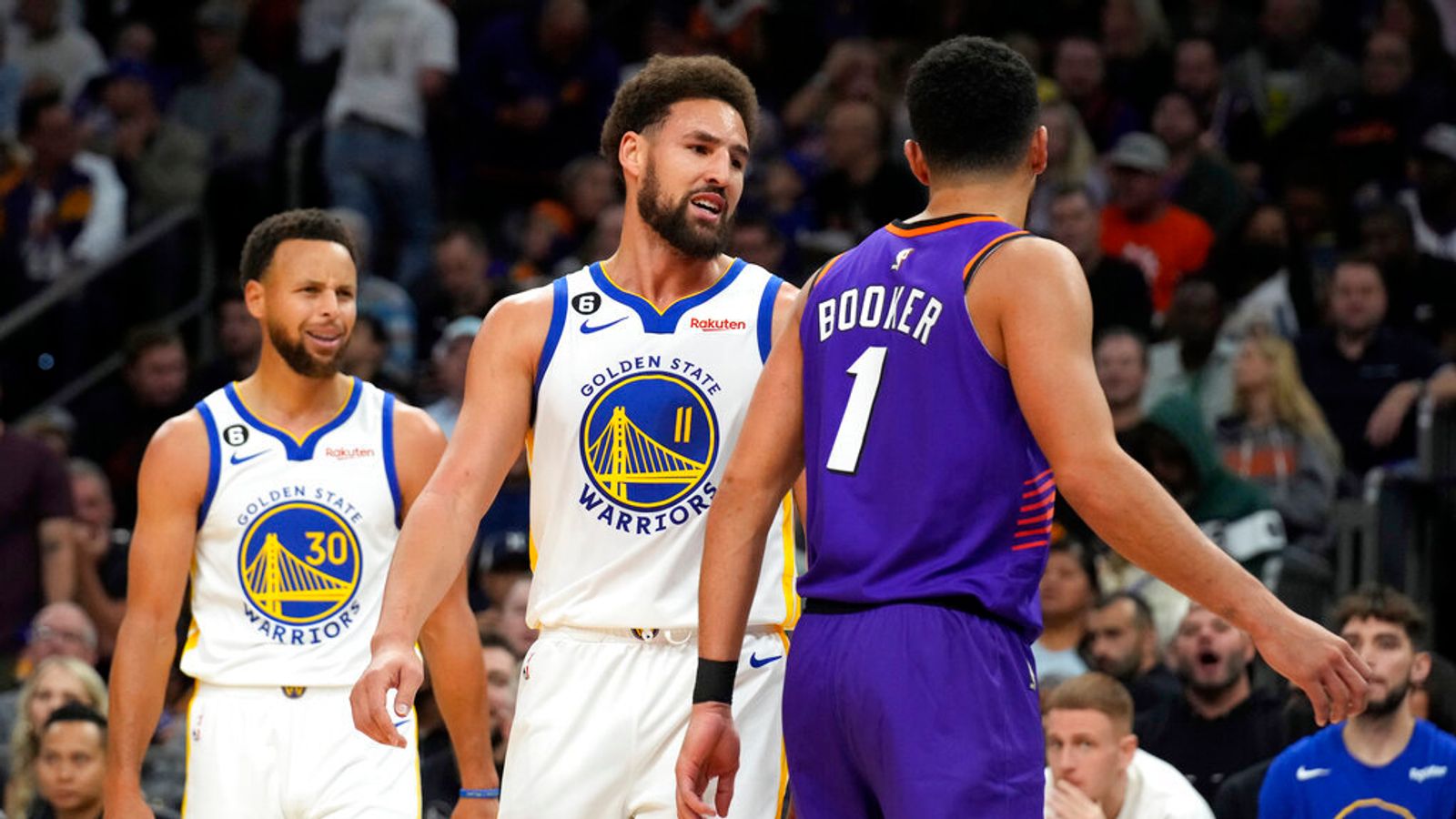 Klay Thompson admits he regrets 'four rings' taunt towards Devin Booker:  'That didn't age well for me' 