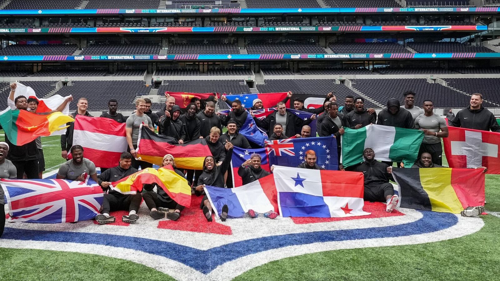 The NFL will hold an international player combine in London - AS USA