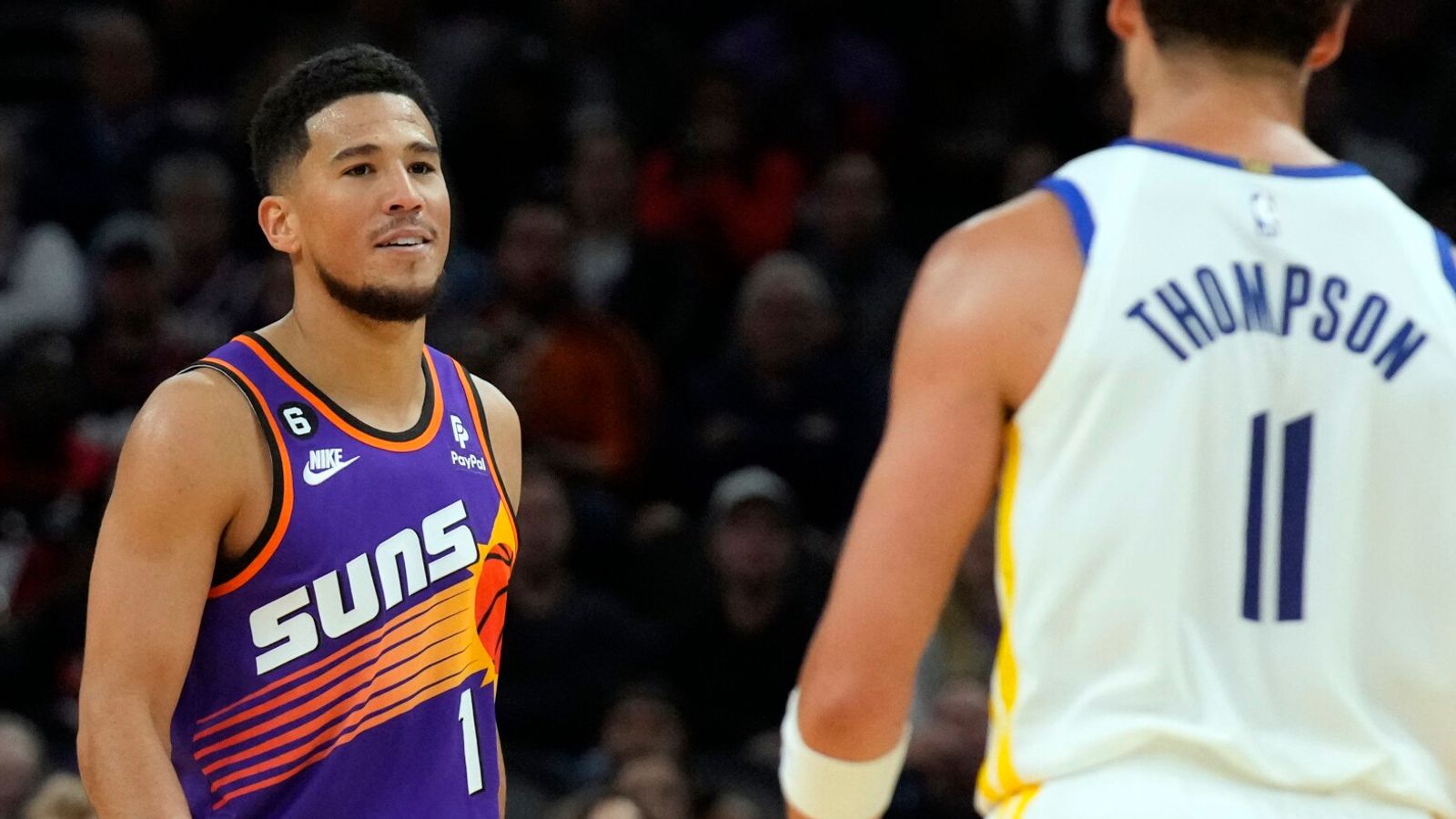 nba-round-up-devin-booker-scores-34-and-klay-thompson-ejected-as-suns-beat-warriors-or-pelicans-overcome-doncic-brilliance-to-win